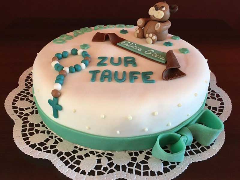 Tauftorte Vorarlberg